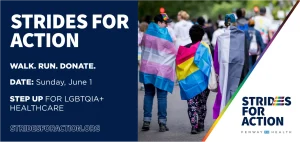 Strides for Action Banner