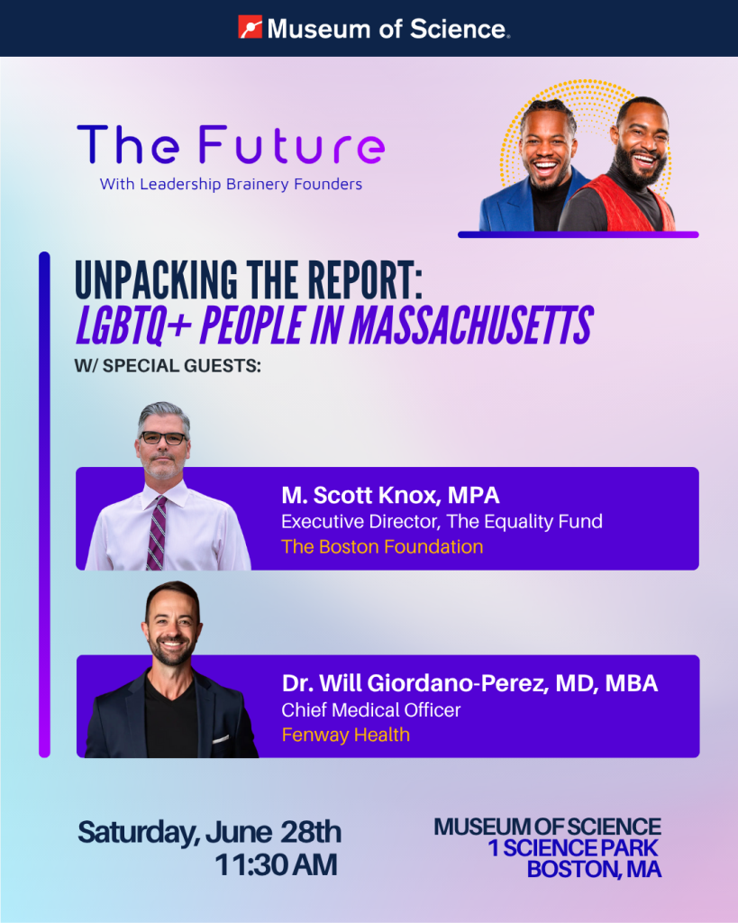 Museum of Science LGBTQ+ People in Massachusetts Report Event