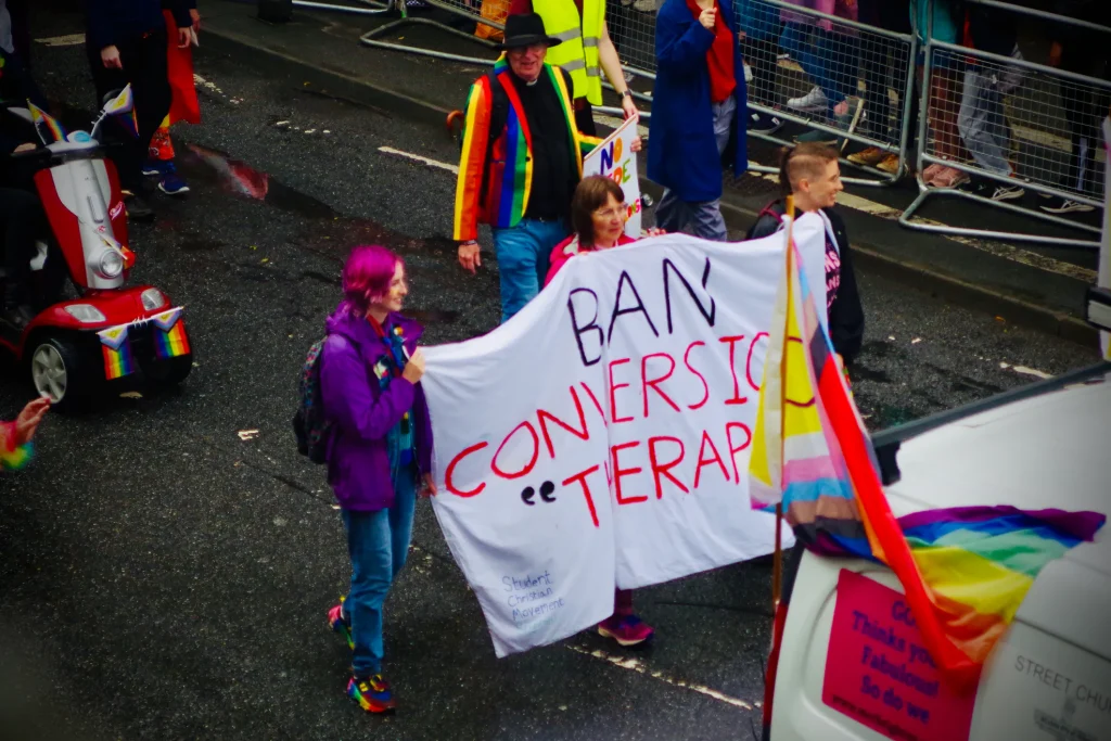 Conversion Therapy Protest Image