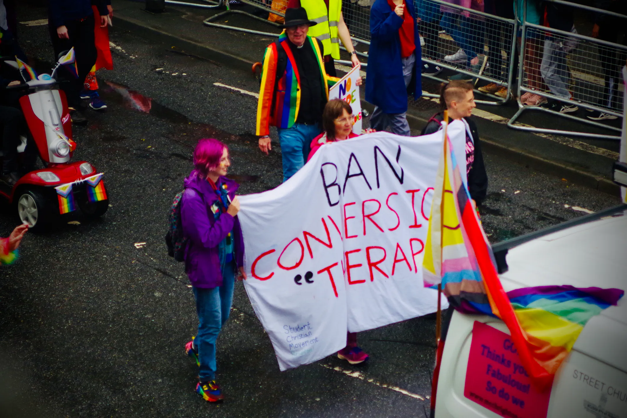 Conversion Therapy Protest Image