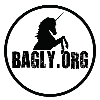 BAGLY.ORG logo (a unicorn)