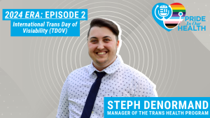 Pride In Our Health Podcast Episode 2 with Steph